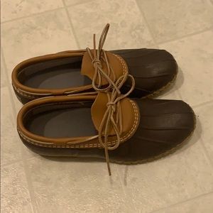 Men's Bean Boots, Rubber Moc low cut rain boots